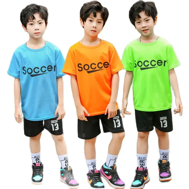 2024 OEM Service Sublimado Homens Crianças Camisa de Futebol em Branco Uniforme de Secagem Rápida Desgaste da Equipe de Futebol Personalizado