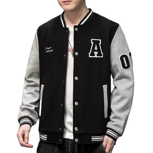 Fashionable Sublimation Custom Design Versity <b>Jacket</b> / Wholesale Polyester <b>Baseball</b> <b>Bomber</b> <b>Jacket</b> - Product Image 3