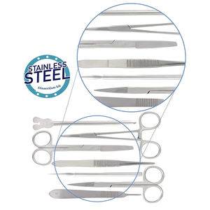 Kit chirurgical de dissection pour étudiants vétérinaires en biologie médicale en acier inoxydable avec pince toutes sortes de personnalisation acceptées - Product Image 2