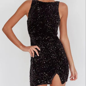 ชุดราตรีทรงเอไลน์แบบไม่มีแขน ยาวเต็มตัว ประดับเลื่อม ลูกปัด ลายดอกไม้ ปักลายป้องกันไฟฟ้าสถิต ผ้าทูลล์ 100% - Product Image 1