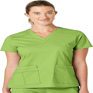 Conjuntos de uniformes médicos para mujeres y hombres con logotipo personalizado al por mayor, traje de enfermería elástico para enfermera y Hospital - Product Image 4