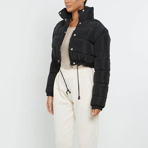 Chaquetas Cortas Acolchadas para Mujer, Chaqueta de Burbuja con Cremallera, Estilo Invernal de Moda para Mujer, Diseño Personalizado, Chaqueta de Burbuja para Mujer - Product Image 5