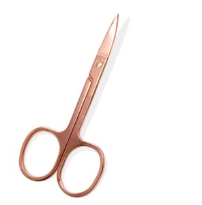 Tijeras de Entresacar Profesionales de Alta Calidad al por Mayor, Tijeras para Cutículas con Mango de Acero Inoxidable y Hojas Rectas - Product Image 1