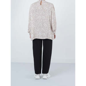 Haut en popeline de coton à coupe régulière et imprimé floral Franz Top Soft - Product Image 4