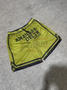 Short en maille personnalisable pour homme Taille élastique à séchage rapide Été décontracté solide Impression par sublimation quantité minimale de commande bas Logo personnalisé grande taille - Product Image 3