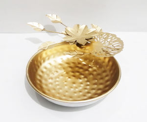 Bol de service de designer de taille moyenne avec revêtement en poudre de qualité supérieure, design tendance, vaisselle bon marché pour la maison, l'hôtel et le restaurant - Product Image 1