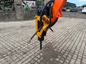 NUEVO romperocas hidráulico SB05 para excavadoras de 0,8-2 toneladas-Servicio pesado con kit de gas y cinceles de hormigón - Product Image 3