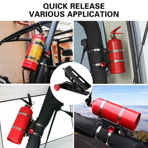 Soporte Universal de Aluminio para Extintor de Incendios, Soporte de Montaje para Extintor de Incendios para Jeep Polaris <span class=keywords><strong>RZR</strong></span> <span class=keywords><strong>Can</strong></span>-<span class=keywords><strong>Am</strong></span> <span class=keywords><strong>X3</strong></span> - Product Image 6