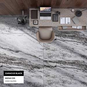 Carrelages de sol émaillés en porcelaine à surface spéciale modèle Evergreen pour hall d'hôtel. - Product Image 1