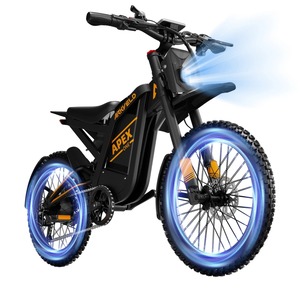 Bicicleta Eléctrica de Montaña de la MEJOR CALIDAD, 3000W, Neumáticos Gruesos de 6 Pulgadas, 48V 32AH, 27 Velocidades, Ruedas de Fibra de Carbono, Frenos de Disco, para Adultos - Product Image 2