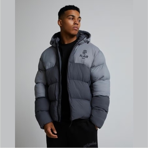 Veste coupe-vent zippée pour homme, imperméable, respirante, avec capuche pliable, pour la course à pied et la pluie - Product Image 3