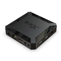 Boîtier TV Android 14 Quad Core 2 Go 32 Go WiFi 6 2,4 GHz 5 GHz RK3518 4K UE