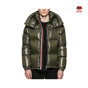 แจ็คเก็ตพัฟเฟอร์ลำลองแบบมีฮู้ด ซิปปิด ยี่ห้อ Ryan Pro Gear สำหรับผู้ชาย ผ้ากันน้ำ ใส่ได้ทั้งชายและหญิง รับสกรีนโลโก้ - Product Image 1