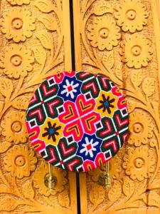 Gorro Tradicional Vintage Afgano para Mujer, Hecho a Mano, Étnico, Pashtun, Bordado con Flores, Tela, Tocado para Damas, Moda - Product Image 4