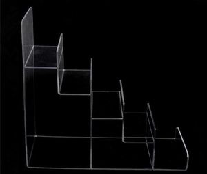 2025 Best Modern <b>Clear</b> Acrylic for Display Cabinet Eco-friendly Customizable <b>Shelves</b> Self-adhesive Installation for Retail - Product Image 1