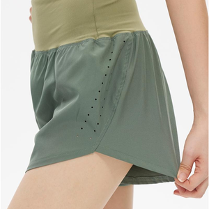 Shorts Deportivos de Yoga Sultan Boxing para Mujer, 2 en 1, para Entrenamiento, Fitness, Voleibol, Correr, Doble Capa, con Bolsillos con Cremallera - Product Image 1