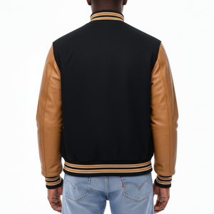 Veste de survêtement longue personnalisée Hip Hop Premium Streetwear, grande taille, en toile imperméable, à capuche, en coton, manches longues, veste d'hiver - Product Image 2