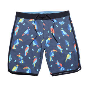 Vente en gros de shorts de plage d'été pour hommes avec logo personnalisé OEM maillot de bain en polyester à séchage rapide avec poches pour la natation et les sports nautiques - Product Image 4