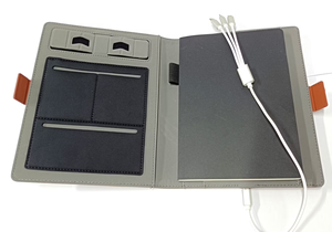 Batterie externe pour ordinateur portable avec charge sans fil et clé USB, <span class=keywords><strong>cadeau</strong></span> de bureau - Product Image 2