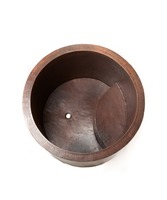 Bañera de Acero Inoxidable Martillado, Independiente, Profunda, Estilo Ofuro Japonés, Moderna, Duradera, Ecológica, Portátil, para Uso Doméstico