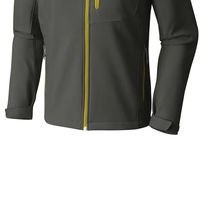 Vestes d'extérieur Softshell pour hommes de haute qualité Nouveau design Style classique avec capuche Caractéristiques imperméables Vestes Softshell personnalisées