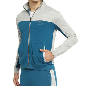 Hommes Casual Solide Couleur Deux Pièces Survêtements Respirant Nouvelle Arrivée Hiver Vêtements-Vente en Gros - Product Image 5