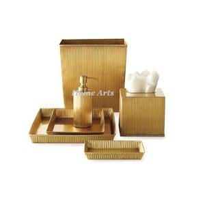 Juego de baño de metal de la más alta calidad, tamaño y forma personalizados, para uso en hoteles y baños. - Product Image 2