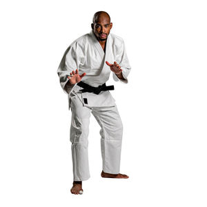 Uniforme de Judo de Doble Tejido Premium para Entrenamiento y Competición, Judogi de Algodón Resistente con Costuras Triples Reforzadas - Product Image 4