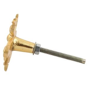 Poignée de porte centrale en laiton, design circulaire supérieur, avec emballage personnalisé, en stock - Product Image 4