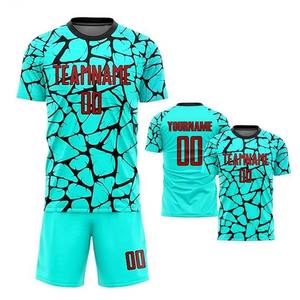 Uniformes de Fútbol Personalizados, Duraderos, Transpirables, 100% Poliéster, Ropa Deportiva de Alta Calidad, Secado Rápido y Ligera - Product Image 2