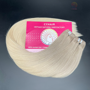 ผมมนุษย์ผมตรงกระดูกแบบสองชั้น100% ผมคนจากเวียดนาม - Product Image 5