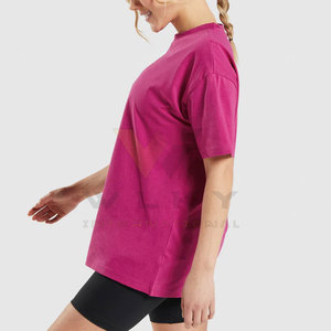 Venta directa de fábrica, camisetas cómodas de gran tamaño para mujer, camisetas de gran tamaño para mujer más vendidas, hechas en Pakistán - Product Image 3