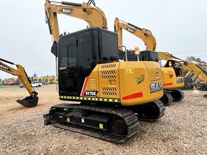 Excavatrice sur chenilles haute performance avec moteur puissant, faible consommation de carburant, forte force de creusement pour la construction - Product Image 5