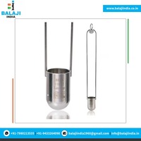 Copa de Viscosidad Portátil de Alta Calidad Zahn, Fabricación India, OEM/ODM Personalizable, Certificación ASTM D-4212, para Pinturas y Barnices, 1 Año de Garantía
