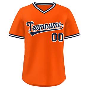 Col en V Style Jersey Baseball Chemises Personnalisé Accepté Broderie Uniforme Jeunesse Cousu Logo Nom de l'équipe Baseball Jersey Dernier - Product Image 1