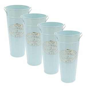 แจกันดอกไม้4ใบพร้อมที่จับสำหรับตกแต่งโรงแรมและงานปาร์ตี้เป็นมิตรต่อสิ่งแวดล้อมดีไซน์หรูหรา - Product Image 1