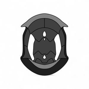 Doublure intérieure Airoh pour casque de moto City One taille XS, nouveaux accessoires - Product Image 1