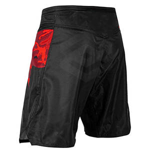 Shorts MMA de qualité professionnelle pour hommes, taille élastique, séchage rapide, matière confortable et durable, style sportif uni - Product Image 4