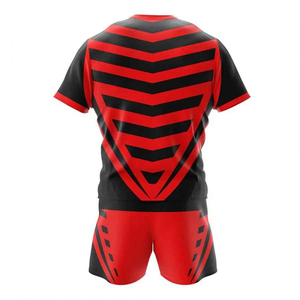 Uniforme de rugby conçu pour l'esprit d'équipe offrant des couleurs nettes et des noms imprimés qui restent brillants à travers les lavages répétés - Product Image 3