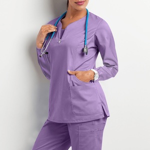 Uniformes médicos hechos a medida para el día a día, elegantes batas de laboratorio, uniformes asequibles para el personal médico, conjuntos de uniformes de enfermería - Product Image 5