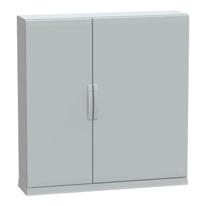 For SCHNEIDER <b>ELECTRIC</b> NSYPLAZ12123G Floor Standing Polyester Electronics <b>Instrument</b> Enclosure Thalassa PLA Plain Door Open - Product Image 1