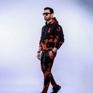 ชุดวอร์มผูกย้อมสำหรับผู้ชายชุดวอร์มระบายอากาศได้ดีผลิตอย่างยั่งยืน - Product Image 4