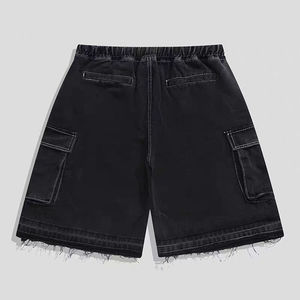 Pantalones Cortos Deportivos de Lana para Hombre, de Alta Calidad, con Logotipo Personalizado OEM, Holgados, Casuales, Antiarrugas, de Verano, Venta al Por Mayor Directa de Fábrica ODM - Product Image 4