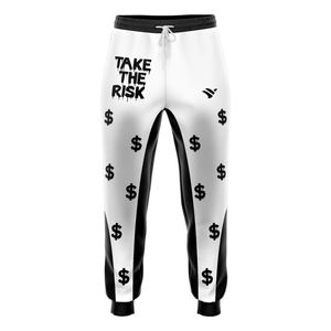 Pantalon de survêtement personnalisé délavé à l'acide, délavé au soleil, ample, surdimensionné, lourd, avec strass, évasé, pour hommes - Product Image 4