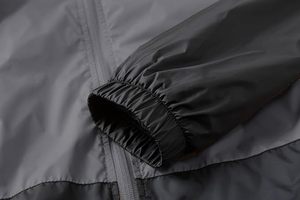 Veste imperméable à capuche légère, respirante et à séchage rapide pour homme, saison d'automne, taille plus, coupe-vent à fermeture éclair - Product Image 5