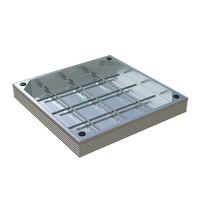 Venta caliente tapas de registro de aluminio invisibles cubiertas de acceso empotradas