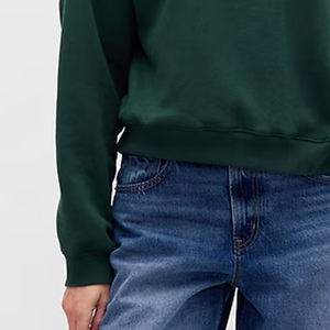 Sudadera de Mujer de Algodón Suave/Poliéster con Mangas Completas y Cuello Redondo, Corte Holgado para un Uso Cómodo e Informal - Product Image 3