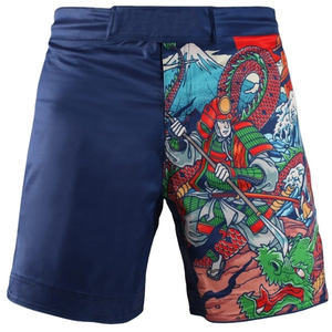 Custom New Style MMA <b>Shorts</b> High Quality Wholesale High Stretch Martial Arts <b>Grappling</b> Kickboxing Unisex OEM Lightweight Quick - Product Image 4