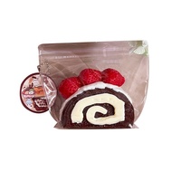 Jouet anti-stress réaliste en silicone en forme de gâteau roulé suisse, saveur fraise crémeuse, à remontée lente, pour adultes, vente en gros