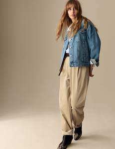 Vente chaude Winer Style Streetwear Femmes Denim Vestes Col Rabattu, femme veste Léger Femmes Denim Vestes - Product Image 3